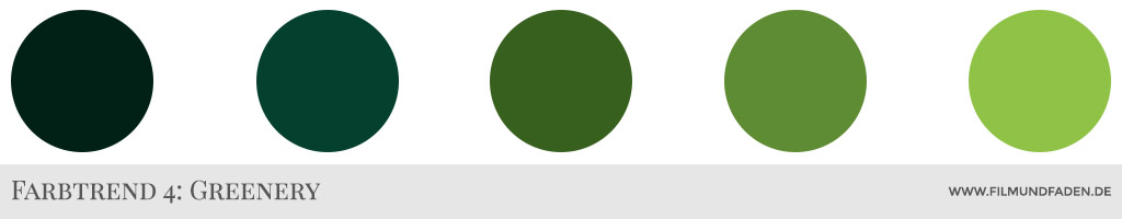 Farbtrend 4: Greenery