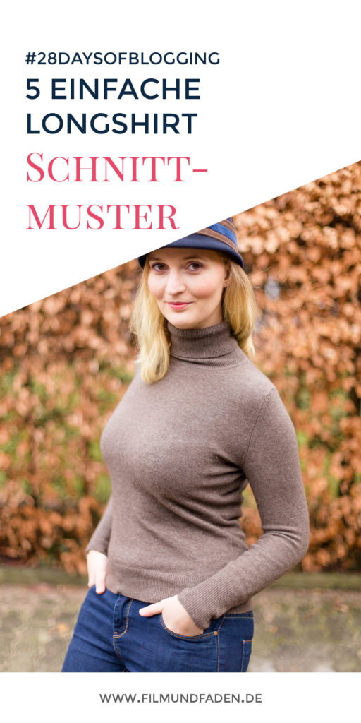 5 Einfache Longshirt Schnittmuster