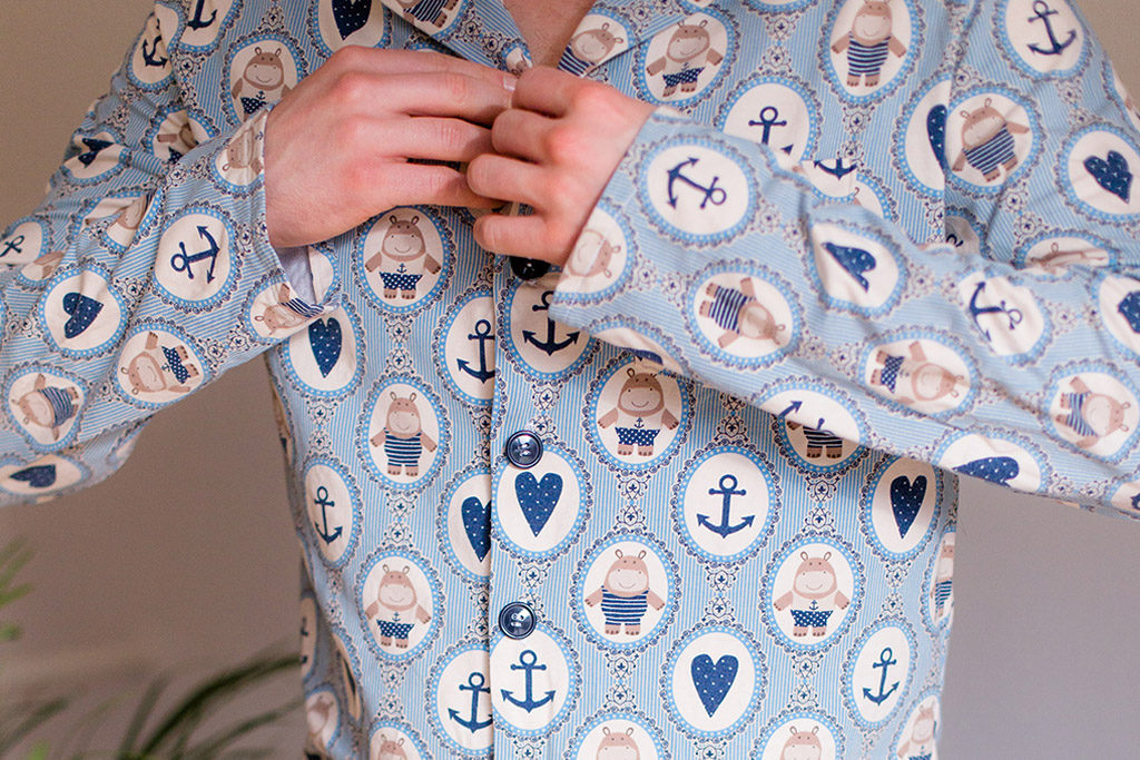 Geschenkidee für Ihn: Pyjama nähen