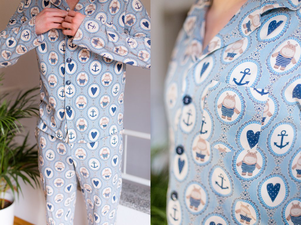 Geschenkidee für Ihn: Pyjama nähen
