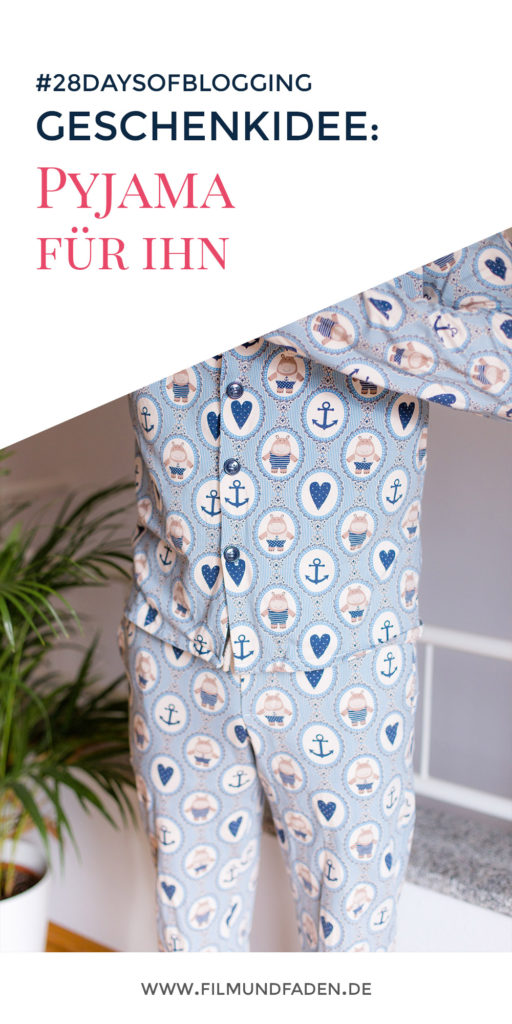 Geschenkidee für Ihn: Pyjama nähen
