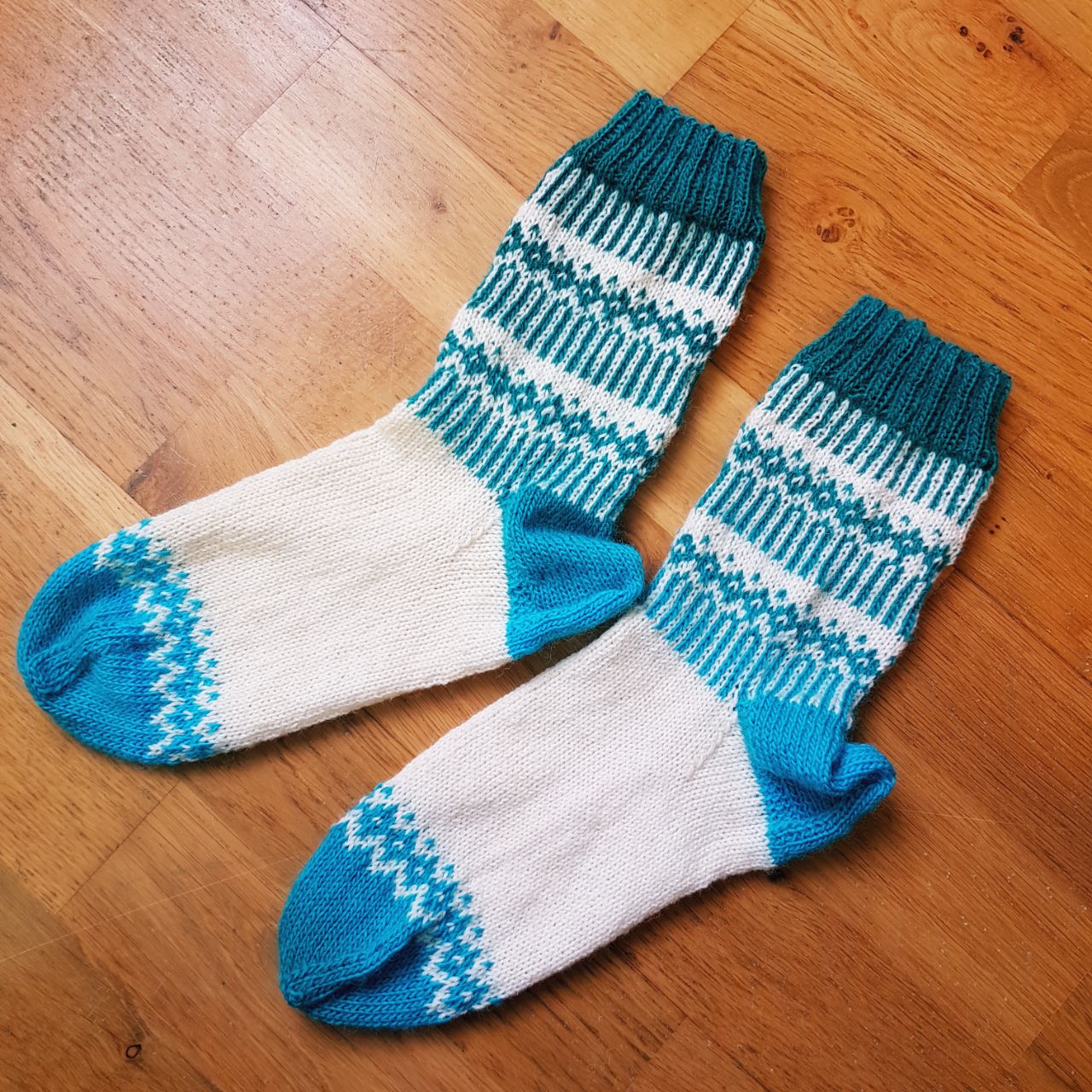 Bunte Socke