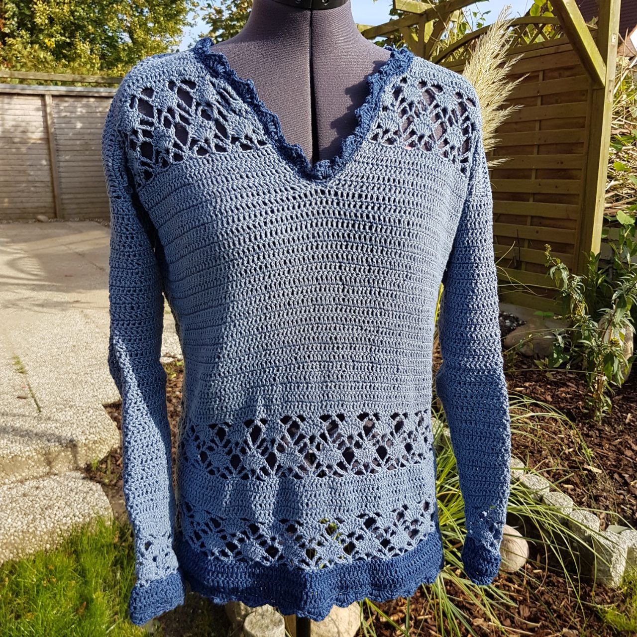 Häkelpullover