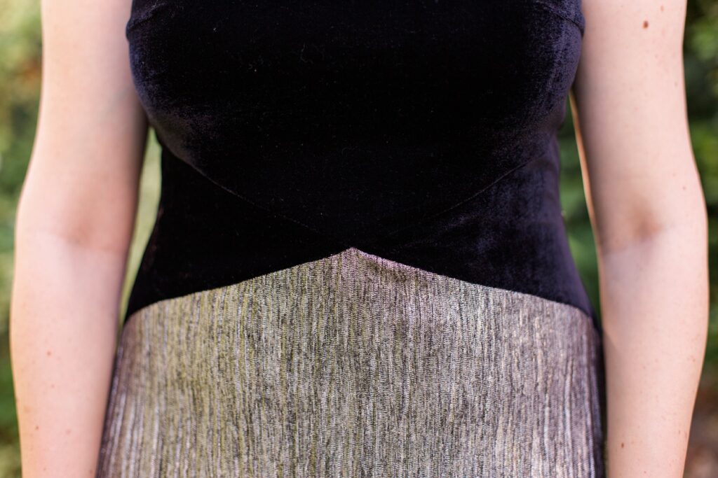 Emilie an Weihnachten - Eine elegante Abendkleid Version von Emilie