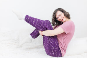 Miriam in der Hose Benni